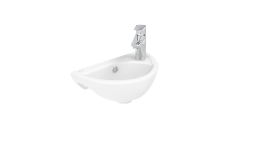 Раковина Creavit Trend 40 см TP040-00CB00E-0000 подвесная цвет белый