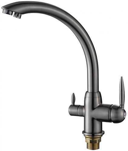 Смеситель для кухни Savol S-L1699L на столешницу сатин