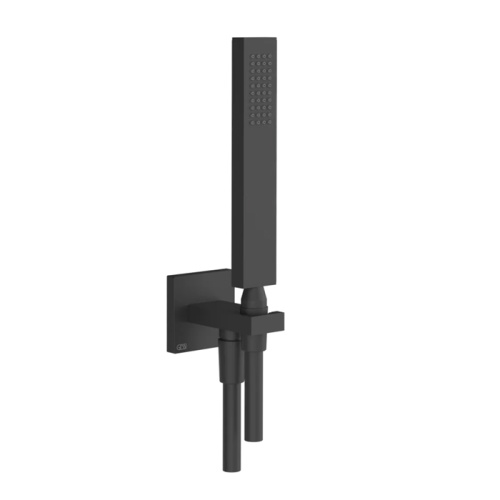 Душевой гарнитур Gessi Rettangolo 20123#299 настенный черный