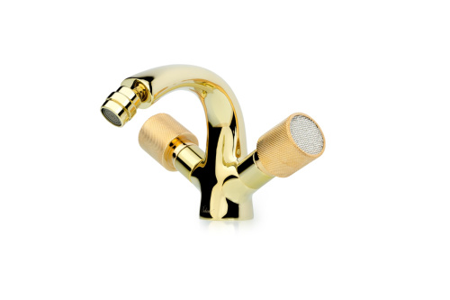 Смеситель Boheme Royal Cristal 296-Royal/CRST на биде золото Смеситель Boheme Royal Cristal 296-Royal/CRST на биде золото