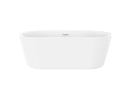 Ванна акриловая BelBagno BB306-1585 158,5х75 отдельностоящая овальная