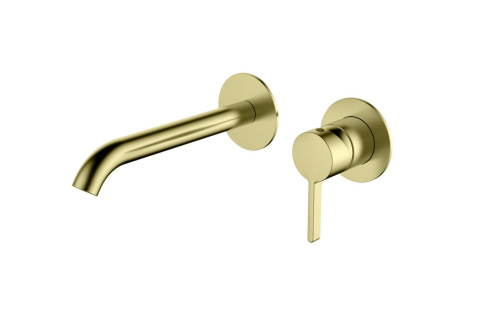 Смеситель AQG Urban Flow 01URF160OC встраиваемый в стену золото матовое