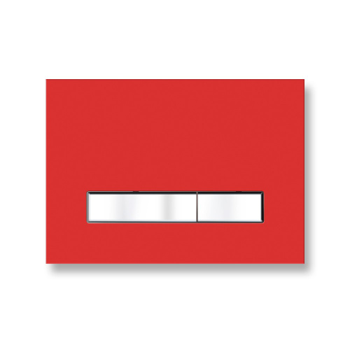 Клавиша смыва механическая Lavinia Boho RelFix 3805005R цвет красный/хром