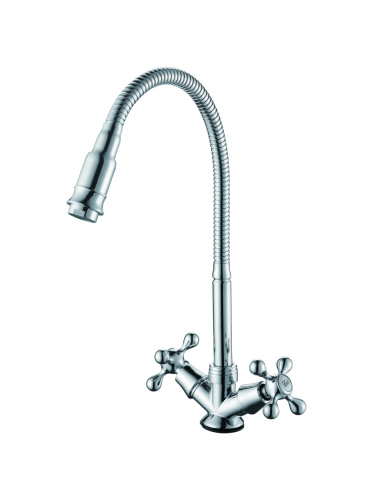 Смеситель для кухни D-Lin D151810-Q на мойку хром