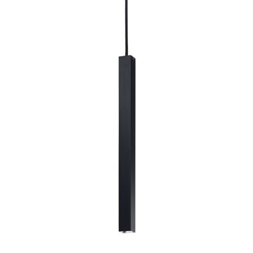 Светильник подвесной Ideal lux Ultrathin (Ултратхин) Ultrathin SP1 Small Square Nero