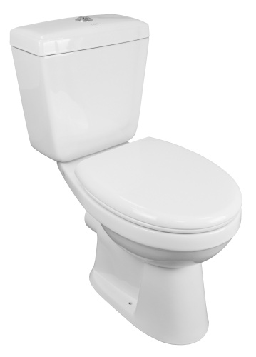 Унитаз-компакт напольный с бачком Creo Ceramique PROJECT PR1002S+PR1005D+C257S(PR1001S) белый