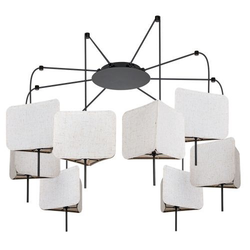 Люстра подвесная Arte Lamp Trixie (Триксие) A7084SP-8BK
