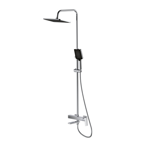 Душевая стойка Rush  ST4235-90 настенная цвет хром