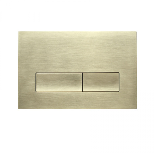 Кнопка смыва механическая Wonzon & Woghand WW-IB224-BG цвет золото