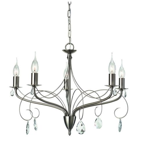 Люстра подвесная Arte Lamp Purezza (Пурезза) A6645LM-5SS