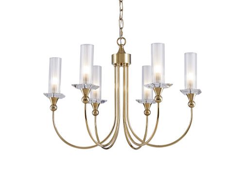 Люстра подвесная Newport 4580 4586/С gold