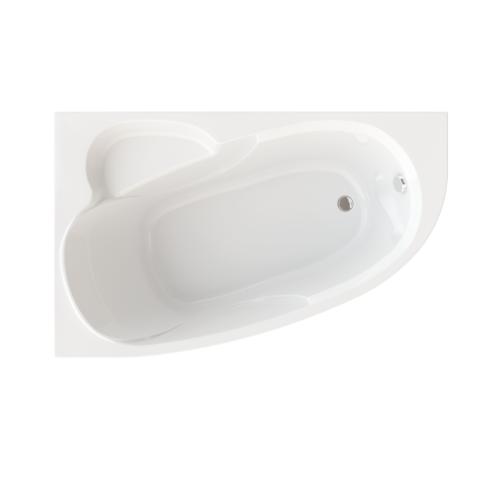 Ванна акриловая Тритон Николь Щ0000048680 160х100 пристенная ассиметричная без каркаса Ванна акриловая Тритон Николь Щ0000048680 160х100 пристенная ассиметричная без каркаса