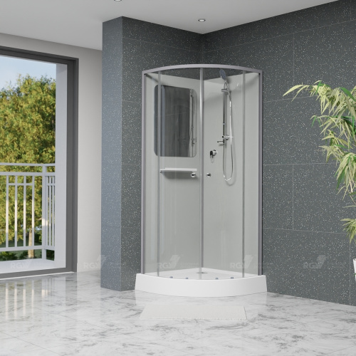 Душевая кабина RGW Andaman 381320888-12 80x80  четверть круга