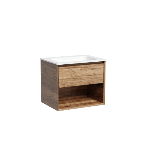 Тумба под раковину Sancos Marmi 1.0 MR1.060ECH 59х45х52 подвесная цвет дуб чарльстон
