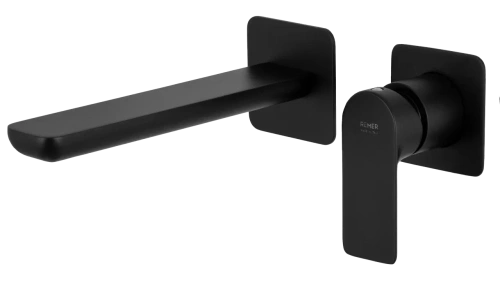 Смеситель для раковины Remer Infinity I15PLNO встраиваемый в стену черный