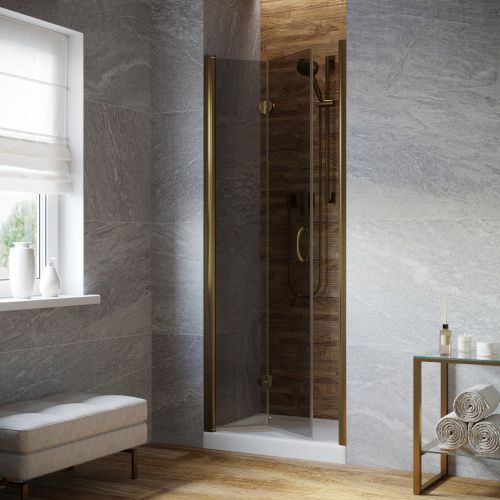 Душевая дверь Vegas-Glass GPS LUX GPS LUX 85 05 07 L 85х200 стекло тонированное профиль бронза