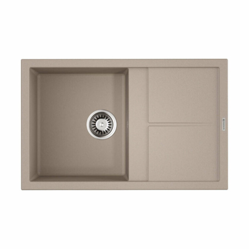 Раковина Omoikiri Sumi 79 см 4993664 встраиваемая цвет бежевый