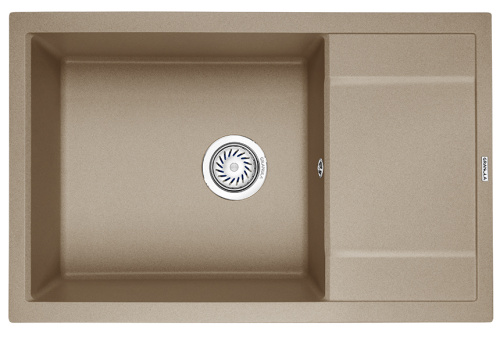 Кухонная мойка Granula 7805, ПЕСОК 78х50 цвет бежевый поверхность матовая