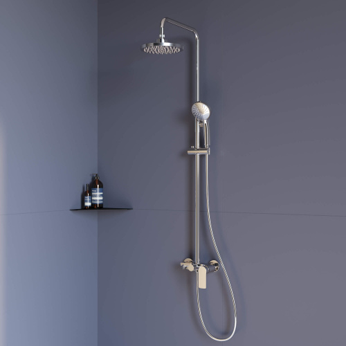 Душевая стойка RGW Shower Panels 59140126-01 настенная цвет хром