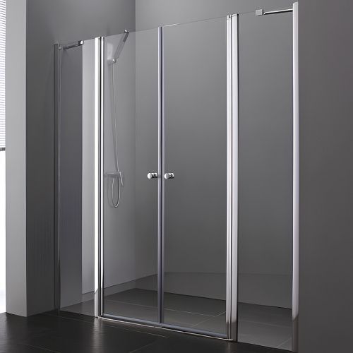 Душевая дверь Cezares ELENA ELENA-W-B-22-200-C-Cr 200х195 стекло прозрачное профиль хром