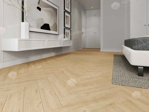 Кварцвиниловая плитка Alpine Floor Parquet LVT ECO-16-26 Дуб Лесат толщина 0.25 см 43 класс 590х118