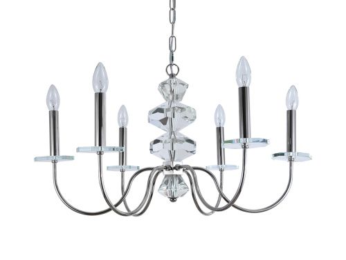 Люстра подвесная Newport 3870 3876/С nickel