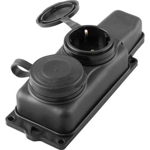 Розетка переносная 2-местная Stekker RST16-22-44 32738