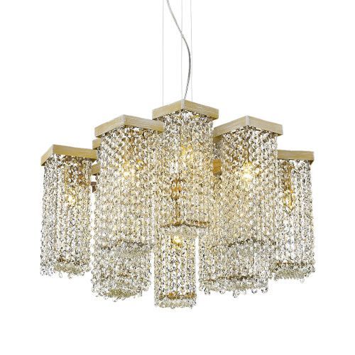 Люстра подвесная Delight Collection P68065-12 gold