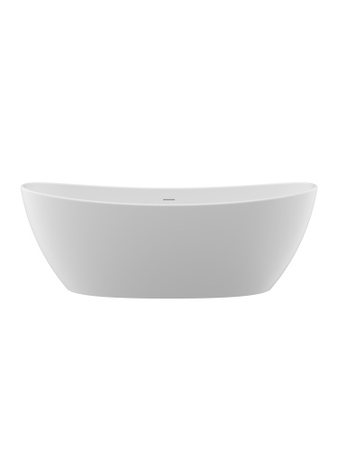Ванна из искусственного камня Solid Surface BelBagno UNIQUE BB-UNIQUE-180-85-64-SSB 180х85 отдельностоящая овальная