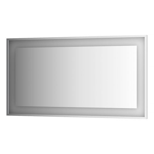 Зеркало в ванную Evoform Ledside BY 2209 140х75 цвет серый