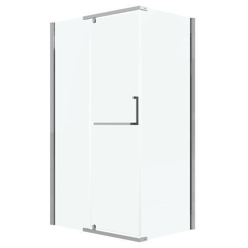 Душевой уголок Grossman Pragma 120.K33.03.1010.10.00 100х100 стекло прозрачное профиль хром без поддона