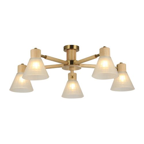 Люстра на штанге Arte Lamp Meleph (Мелепх) A4096PL-5BR