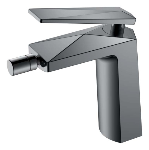 Смеситель Boheme Venturo 376-SGM на биде графит глянцевый Смеситель Boheme Venturo 376-SGM на биде графит глянцевый