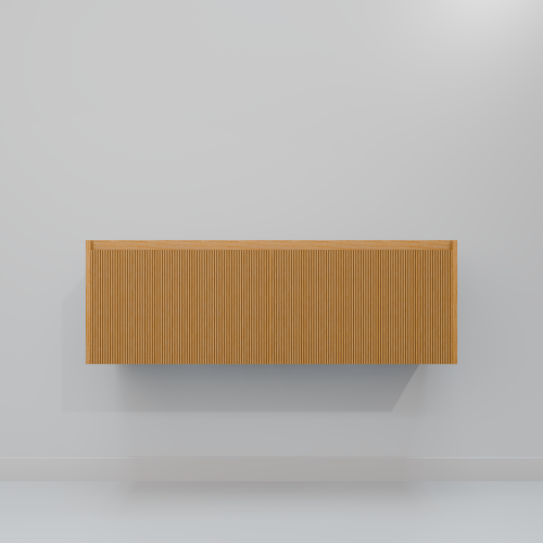 Тумба под раковину ArtDecco Elizabeth (Элизабет) AEL12W11D000 120x45x40 подвесная цвет белый дуб