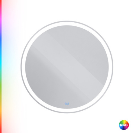 Зеркало Cezares CZR-SPC-MC-800-RGB-TCH 80х80