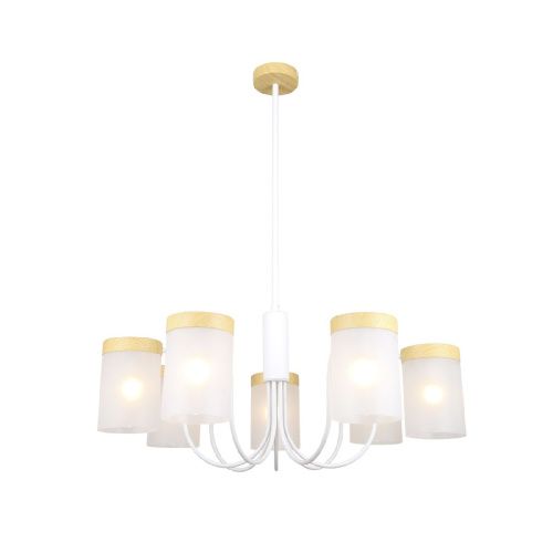Люстра на штанге Escada Harmony (Хармоны) 1172/7P White