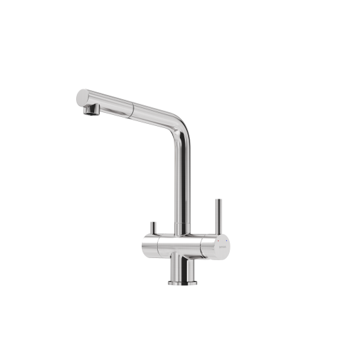 Смеситель для кухни Sancos Spin SC4015BN на мойку никель брашированный