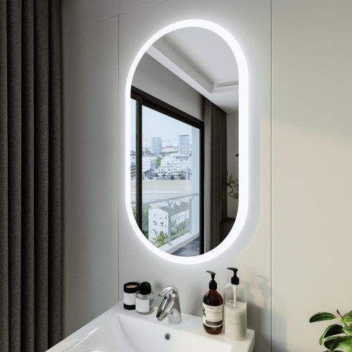 Зеркало с подсветкой Бриклаер 4627125415616 55х100