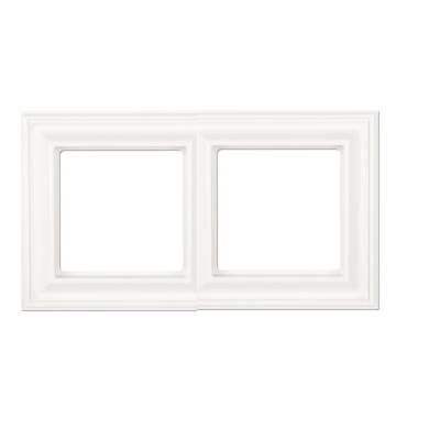 Рамка двухместная Jung Eco Profi Deco (Ецо Профи Децо) EPD482WW