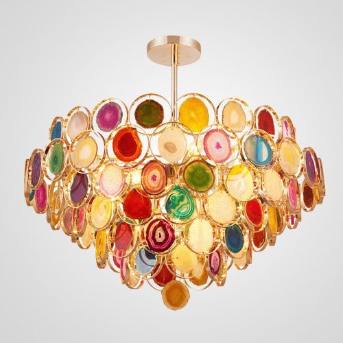 Люстра на штанге ImperiumLoft Agate (Агате) 186182-26