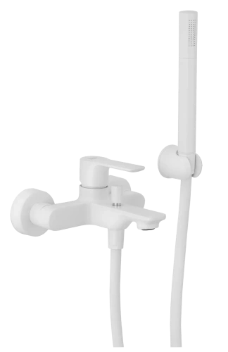 Смеситель для ванны Remer Energy EY02BO настенный белый