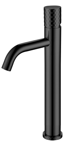 Смеситель Boheme Stick 122-BB на столешницу черный