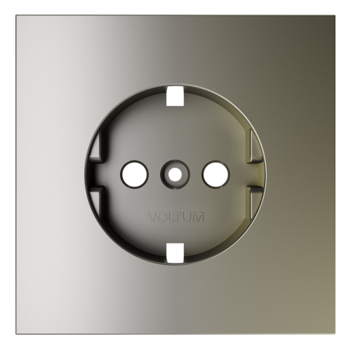 Накладка для розетки с заземлением VOLTUM S70 VLS000604