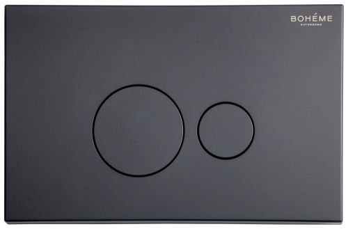 Клавиша смыва механическая Boheme 668-B цвет черный