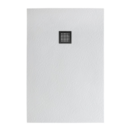 Душевой поддон BelBagno UNO TRAY-MR-UNO-AH-100/80-35-W-NO 100х80 искусственный мрамор белый