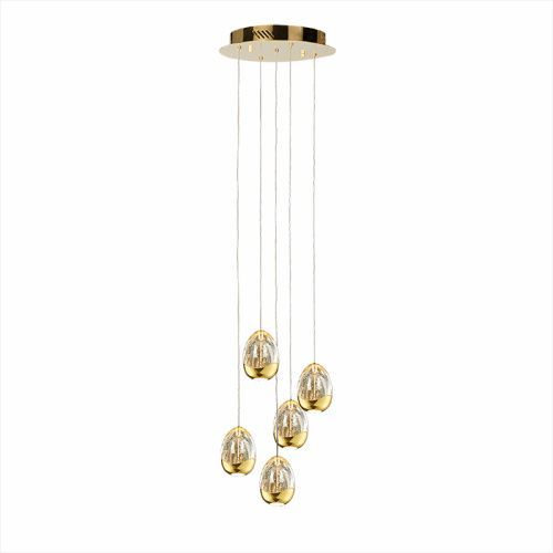 Светильник подвесной Delight Collection Terrene (Террене) MD13003023-5A gold