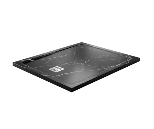 Душевой поддон WasserKRAFT Neime 19T 19T10 120x100 искусственный камень черный