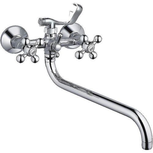 Смеситель для ванны и душа Haiba HB19 HB2719 настенный хром