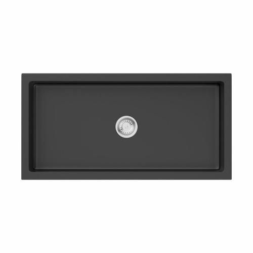 Кухонная мойка Omoikiri Mikura 4997087 91х46 цвет черный