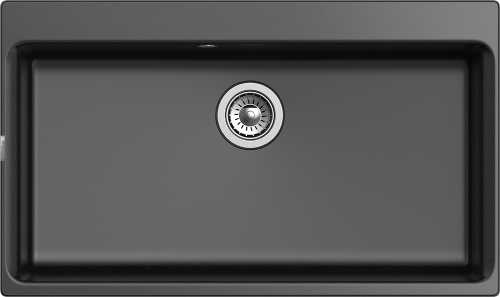 Кухонная мойка Rivelato AXEL Х-90 nero 87х52 цвет черный